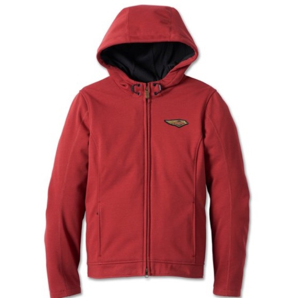 Harley-Davidson Women's 120th Anniversary Deflector Riding Fleece - Merlot